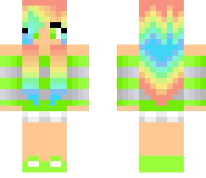 rainbow girl