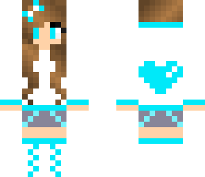 cyan heart