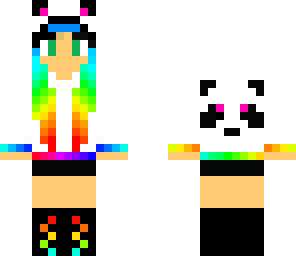 rainbow panda edit