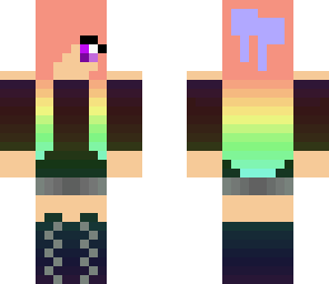 rainbow girl