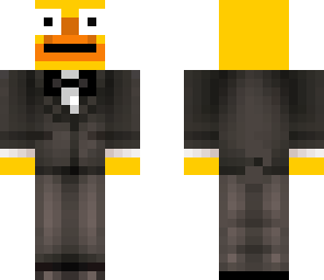 ducky in a suit
