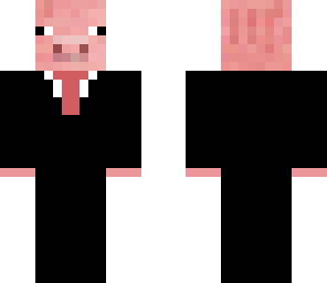 pig in a suit