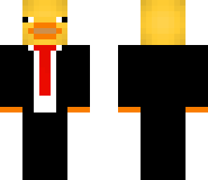 duck in a suit