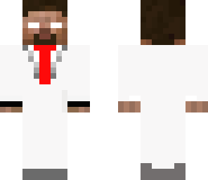 herobrine traje blanco