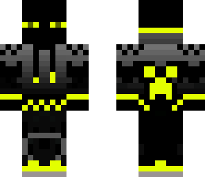 black n' yellow enderman