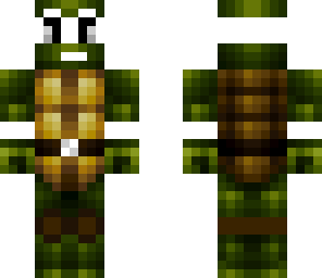 white ninja turtle