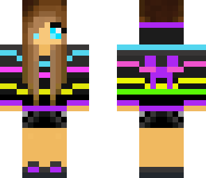 rainbow creepr girl