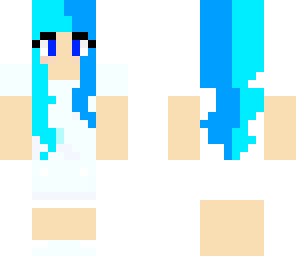 blue girl