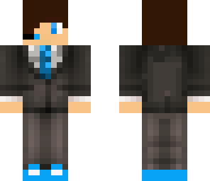 blue buisness man