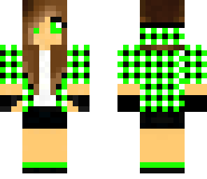 green shirt girl