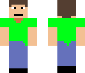 random green shirt guy