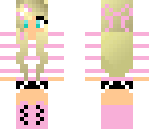 cute girl in pink 
