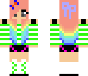 cute rainbow girl
