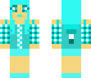 blue girl
