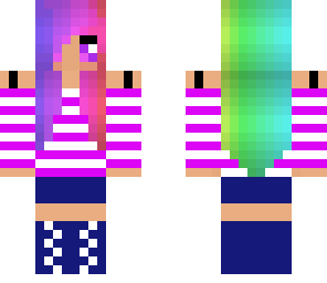 rainbow girl