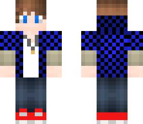 checkered shirt boy