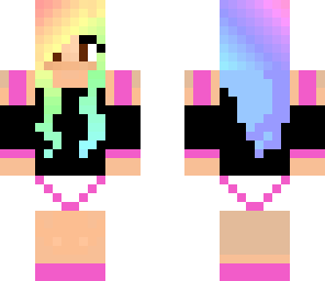 rainbow hair