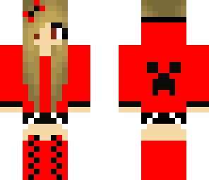 red creeper girl
