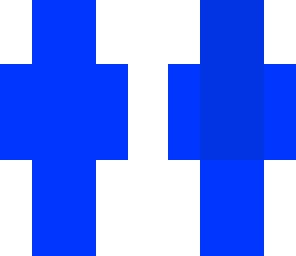 blue