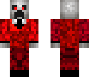creeper in a red suit