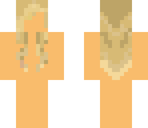 my blonde hair base skin