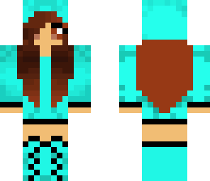 turquoise girl