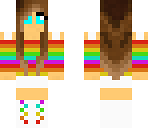 rainbow girl