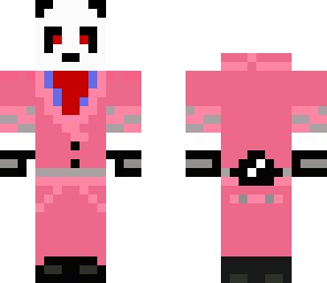 panda in pink suit awesomeness