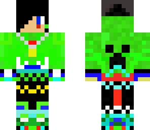 green creeper skin