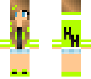 light green high schooler