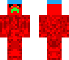burning creeper with hat