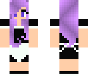purple hair waitress