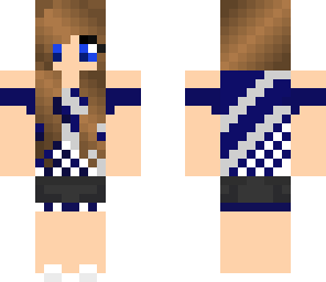 blue girl