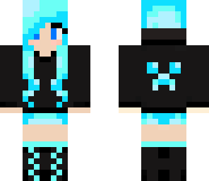 charged creeper girl