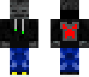 wither in a hoodie