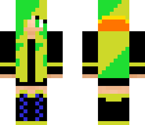 green girl