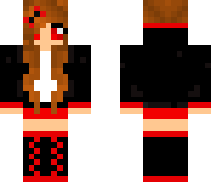 vampire girl-brunnete-with bow