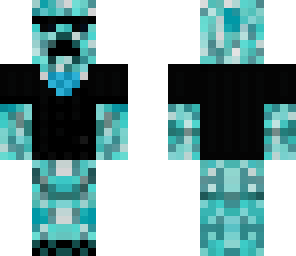 blue creeper in a suit