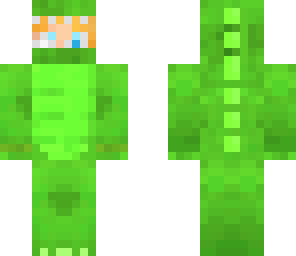 lime green dinosaur