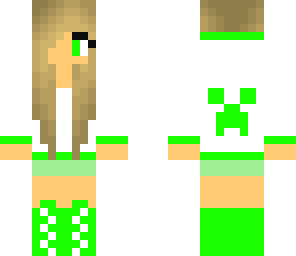 fixed green creeper girl 