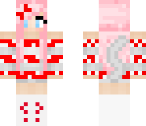 cute cake girl with kitty tail
