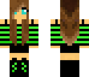 girl neon-black
