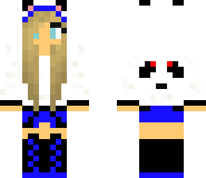 cute panda girl