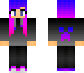 scene hoodie girl