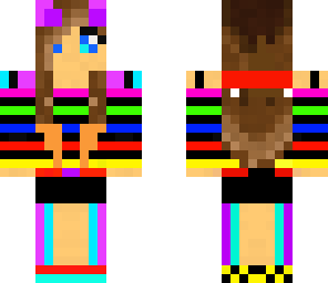 rainbow fix up girl