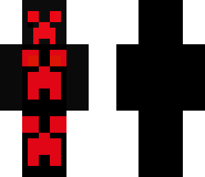 black and red creeper