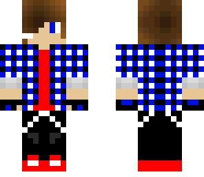 blueguy with redshirt