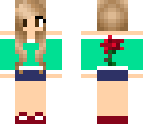 cute rose girl
