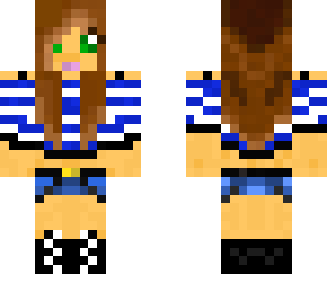blue girl