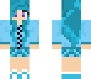 blue girl